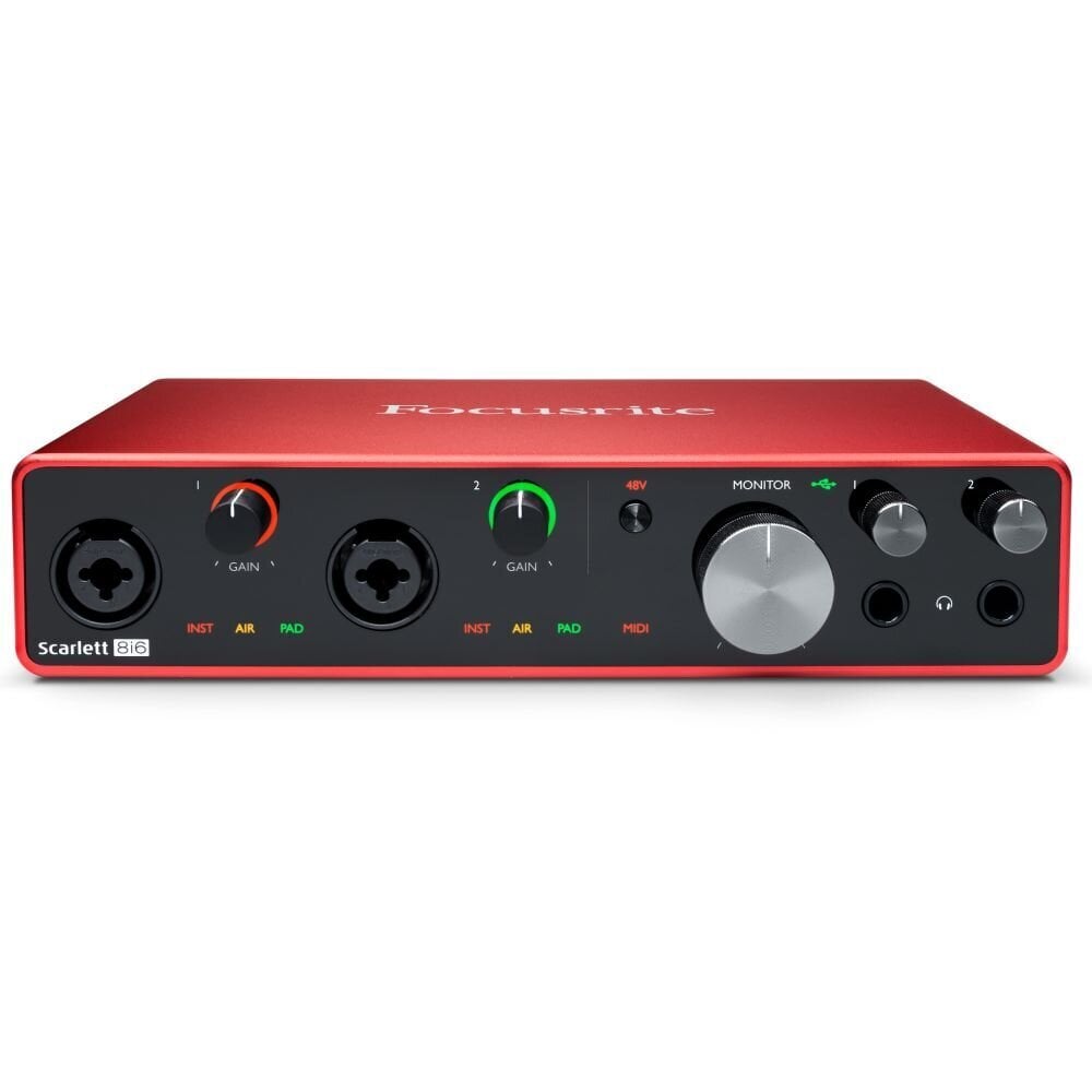 Focusrite Scarlett 8i6 hind ja info | Helikaardid | kaup24.ee