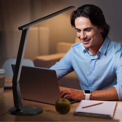 Настольная лампа с USB-подключением, TaoTronics TT-DL10, черный цена и информация | Настольные лампы | kaup24.ee