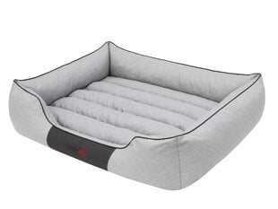 Hobbydog лежак Comfort Light Grey Ekolen, L, 65x50 см цена и информация | Лежаки, домики | kaup24.ee