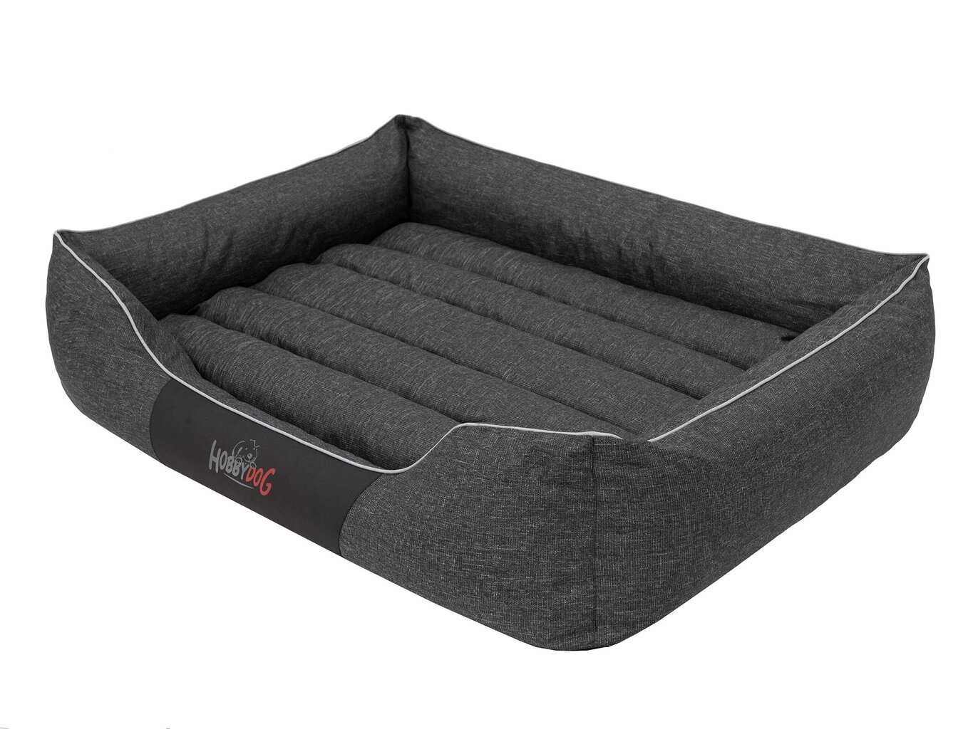 Hobbydog pesa Comfort Black Ekolen, XL, 85x65 cm цена и информация | Pesad, padjad | kaup24.ee