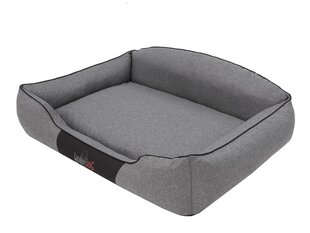 Hobbydog лежак Royal Dark Grey Ekolen, L, 65x50 см цена и информация | Лежаки, домики | kaup24.ee