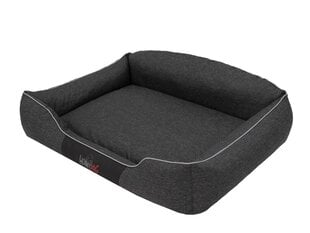 Hobbydog лежак Royal Black Ekolen, XL, 84x65 см цена и информация | Лежаки, домики | kaup24.ee