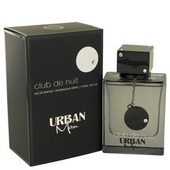 Parfüümvesi Armaf Club De Nuit Urban EDP meestele, 105 ml hind ja info | Meeste parfüümid | kaup24.ee