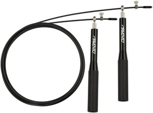 Скакалка AVENTO 41BZ, 290 см, черная цена и информация | Скакалка Tunturi Pro Adjustable Speed Rope | kaup24.ee