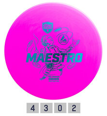 Диск для гольфа Discmania Midrange Driver Maestro 4/3/0/2 Розовый цена и информация | Discgolf | kaup24.ee