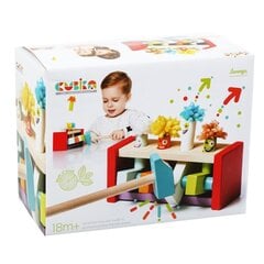 Arendav puidust mäng Lendavad klounid, Cubika hind ja info | Imikute mänguasjad | kaup24.ee