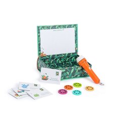 Vahva taskulambi komplekt karbis Džungel hind ja info | Tüdrukute mänguasjad | kaup24.ee