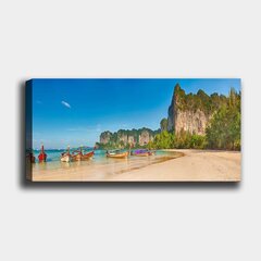 Репродукция Railay West Beach цена и информация | Настенные деревянные декорации | kaup24.ee