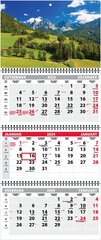 Seinakalender TRIO EXTRA, avatud mõõt 297x640mm (PILT nr. 15) цена и информация | Календари, ежедневники | kaup24.ee
