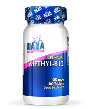 Toidulisand Haya Labs Methyl B-12 100 tabl. hind ja info | Vitamiinid | kaup24.ee
