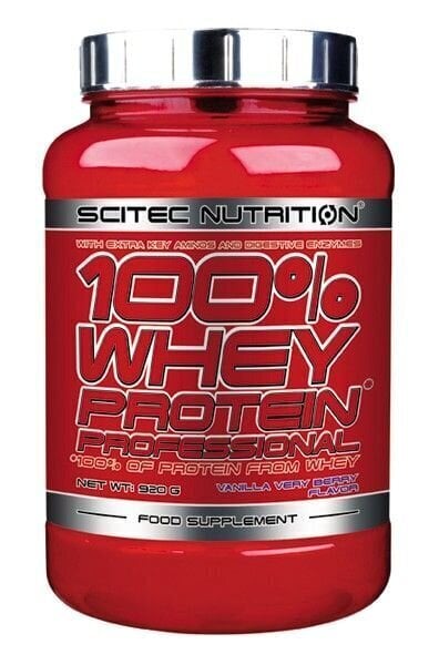 Valk SCITEC 100% Whey Protein Professional 920 g. Šokolaadi maitse цена и информация | Proteiin | kaup24.ee