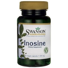 Toidulisand Swanson Inozinas 500 mg., 60 kapslit hind ja info | Vitamiinid, toidulisandid, preparaadid tervise heaoluks | kaup24.ee