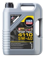 Моторное масло Liqui Moly Top Tec 4110 5W-40 5L цена и информация | Моторные масла | kaup24.ee