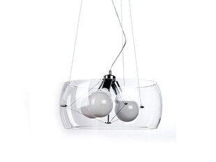 Azzardo подвесной светильник Cosmo M Chrome/Transparent цена и информация | Люстры | kaup24.ee