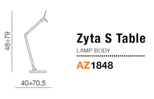 Azzardo laualamp AZ1848 Zyta S Table hind ja info | Laualambid | kaup24.ee