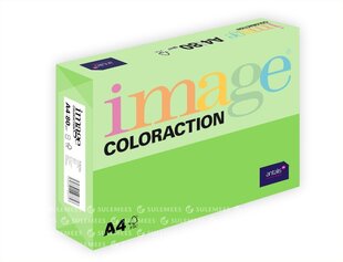 Image Coloraction A4/80gr, Rio Neon Green (617066) цена и информация | Тетради и бумажные товары | kaup24.ee