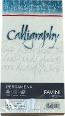 Kalligraafiaümbrik C65 Pergamena Naturale (06), loodusvalge, 25tk pakis цена и информация | Канцелярские товары | kaup24.ee