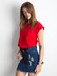 Tavaline naiste punane t-särk. 2016102135265 hind ja info | Naiste pluusid, särgid | kaup24.ee