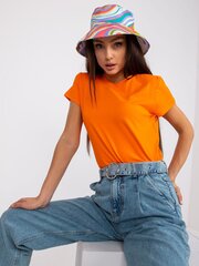 Tavaline neoon-oranž t-särk. 2016101830215 hind ja info | Naiste pluusid, särgid | kaup24.ee