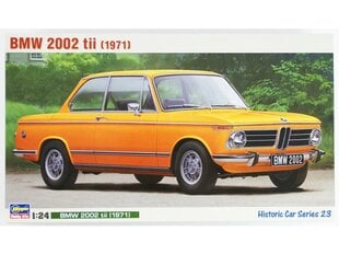 Сборная модель для склеивания Hasegawa - BMW 2002 tii (1971), 1/24, 21123 цена и информация | Конструкторы и кубики | kaup24.ee
