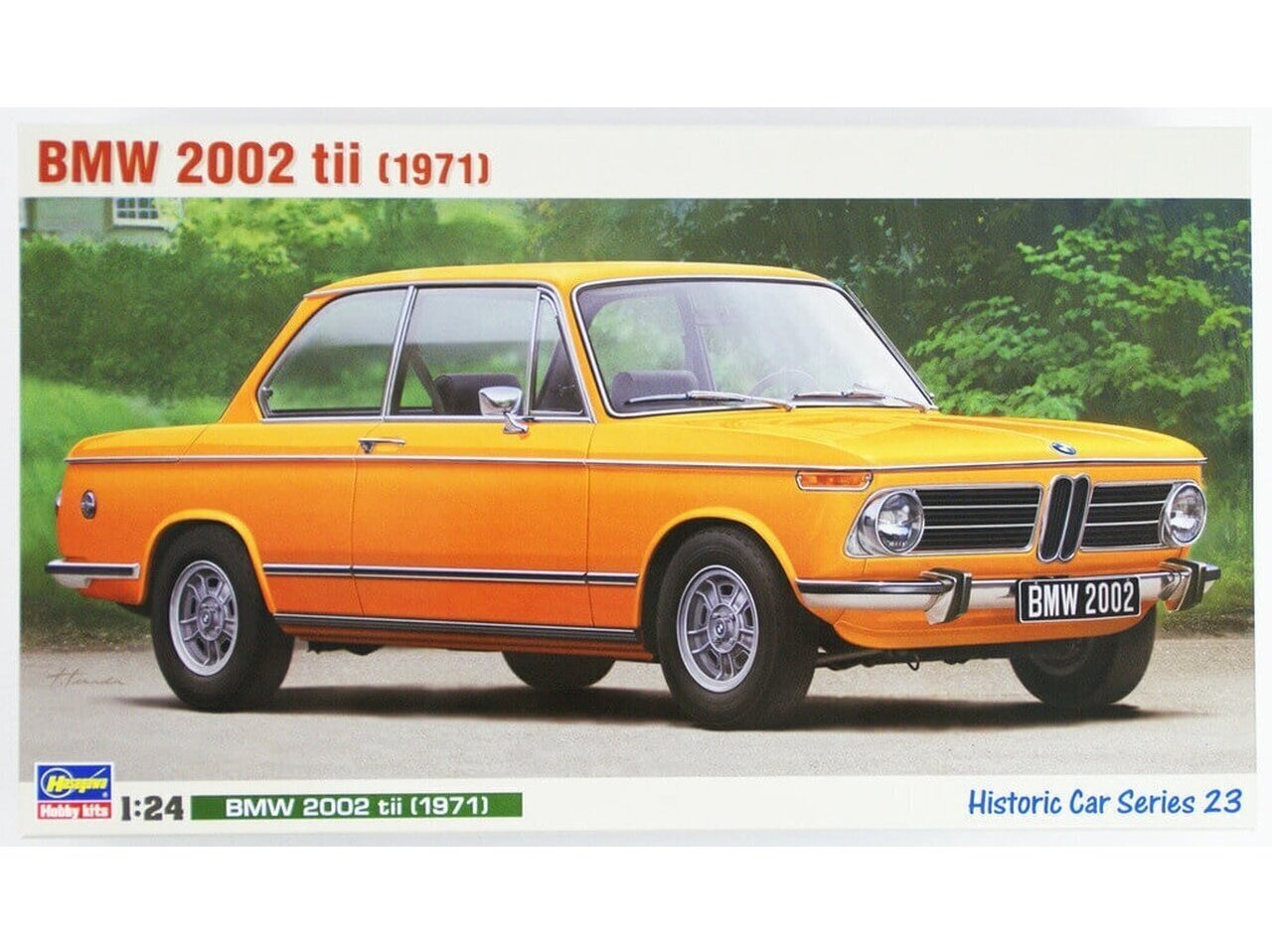 Hasegawa - BMW 2002 tii (1971), 1/24, 21123 hind ja info | Klotsid ja konstruktorid | kaup24.ee