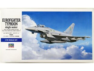 Hasegawa - Eurofighter Typhoon, 1/72, 01570 hind ja info | Klotsid ja konstruktorid | kaup24.ee