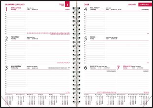 Nature A5, spiraalköide, pilt 1 цена и информация | Календари, ежедневники | kaup24.ee