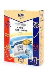 K&M KM-A24.1, 5 шт. цена и информация | Аксессуары для пылесосов | kaup24.ee