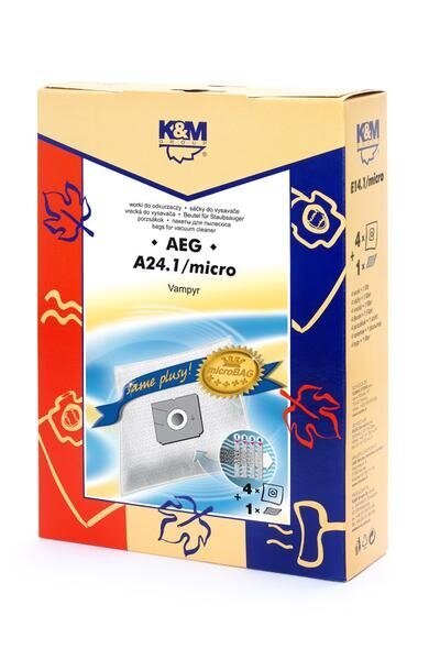 K&M KM-A24.1, 5 tk hind ja info | Tolmuimejate lisatarvikud | kaup24.ee