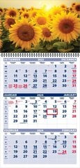 Seinakalender TRIO, avatuna 297*630mm (PILT nr.9) цена и информация | Календари, ежедневники | kaup24.ee