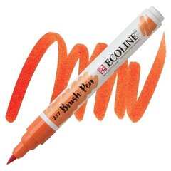Маркер Ecoline® Brush Pen, оранжевый, 1 шт. цена и информация | Письменные принадлежности | kaup24.ee