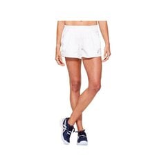Lühikesed naiste püksid Asics Practice W 2042A106 100, valge hind ja info | Naiste lühikesed püksid | kaup24.ee