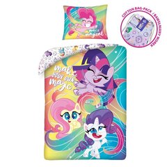 Laste voodipesukomplekt My Little Pony 140x200, 2-osaline hind ja info | Beebide ja laste voodipesu | kaup24.ee