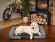Hobbydog pesa Victoria Dark Grey Ekolen XL, 100x66 cm цена и информация | Pesad, padjad | kaup24.ee