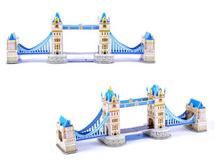 3D pusle Tower Bridge, 41 elementi hind ja info | Pusled | kaup24.ee