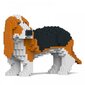 Konstruktor Jekca ST19PT59-M01, Basset Hound, 830 tk hind ja info | Klotsid ja konstruktorid | kaup24.ee