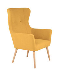 Кресло Halmar Cotto, желтое цена и информация | Кресла | kaup24.ee