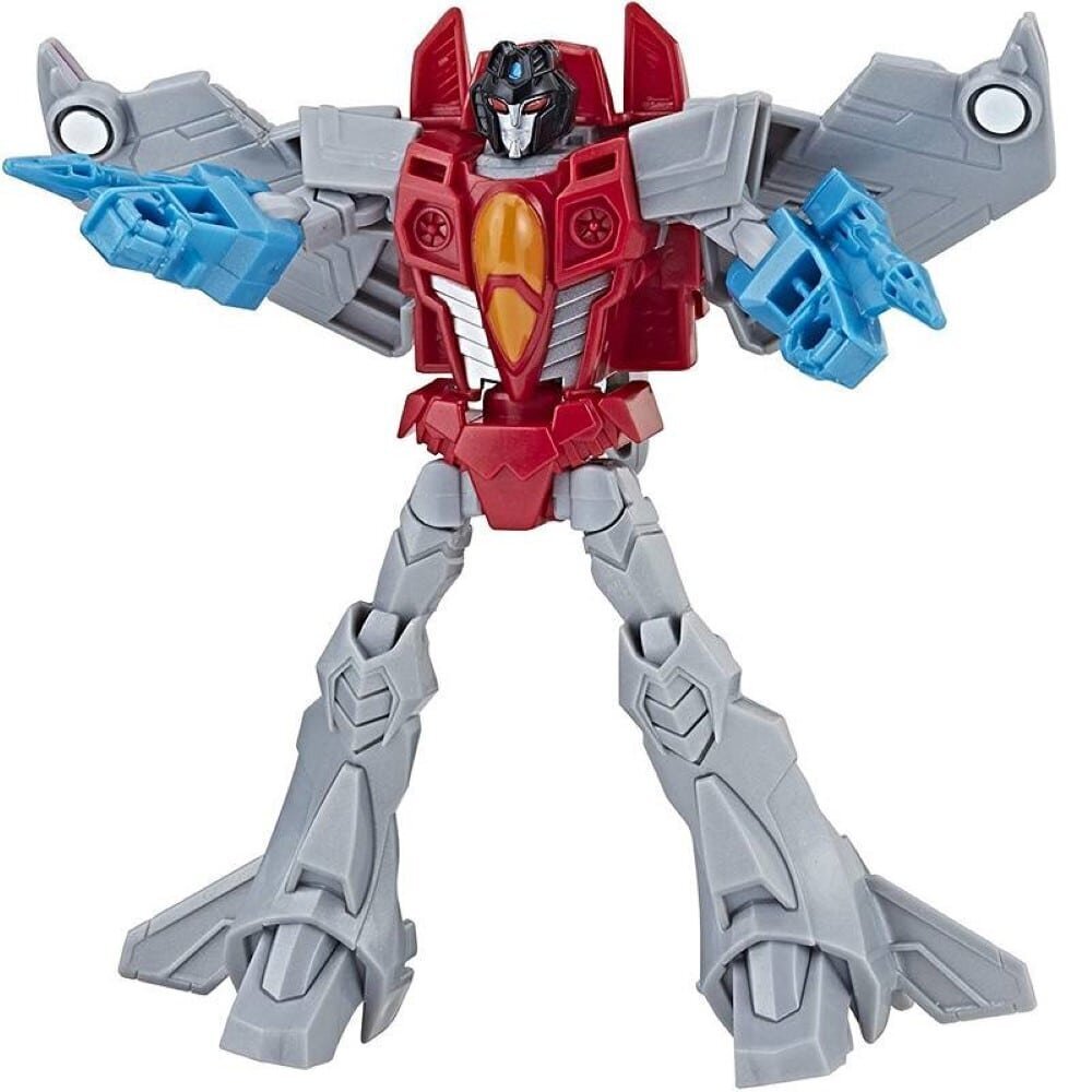 Hasbro Transformers Cyberverse - Optimus Prime + Starscream (15-16 cm), E5557 hind ja info | Poiste mänguasjad | kaup24.ee