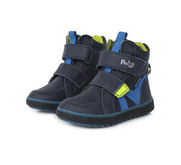 Laste talvesaapad, nahast, D.D.Step/Ponte 20/ DA06-1-212L Royal blue цена и информация | Детская зимняя обувь | kaup24.ee