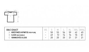 Майка B&C Collection, красная цена и информация | Садовая одежда | kaup24.ee