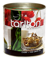 Вишнёвый крупнолистовой зеленый  чай, Cherry Green tea,  Tarlton, 100г цена и информация | Чай | kaup24.ee
