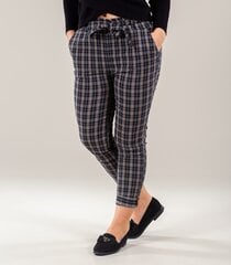 Naiste püksid Hailys BENGI PD*02, must/pruun 4063942382890 hind ja info | Naiste püksid | kaup24.ee