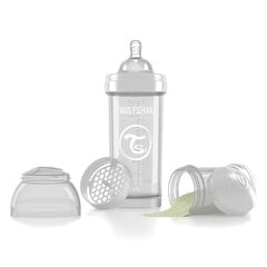Lutipudel Twistshake Anti-Colic 260 ml, valge цена и информация | Бутылочки и аксессуары | kaup24.ee