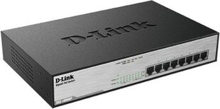 Маршрутизатор D-Link DGS-1008MP цена и информация | Маршрутизаторы (роутеры) | kaup24.ee