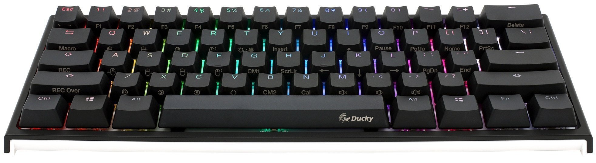 Ducky One 2 Mini RGB Black US Cherry MX Red Switches MX- RGB-LEDsUS hind ja info | Klaviatuurid | kaup24.ee