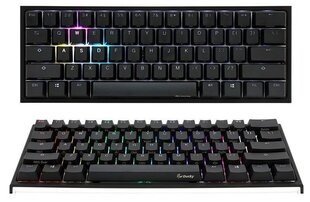 Ducky One 2 Mini RGB Black US Cherry MX Red Switches MX- RGB-LEDsUS цена и информация | Клавиатуры | kaup24.ee