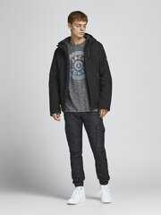 Мужская куртка JACK & JONES 12193472*01, черная 5715108838725, 120 г цена и информация | Мужские куртки | kaup24.ee