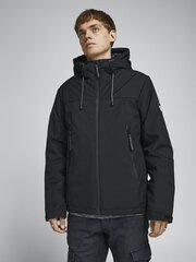 Мужская куртка JACK & JONES 12193472*01, черная 5715108838725, 120 г цена и информация | Мужские куртки | kaup24.ee