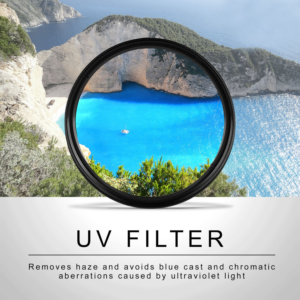 Kaitsev UV-filter 82 mm Rise-uk hind ja info | Filtrid fotoaparaatidele | kaup24.ee
