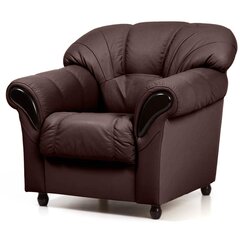 Кресло Rosa N, коричневое цена и информация | Кресла в гостиную | kaup24.ee
